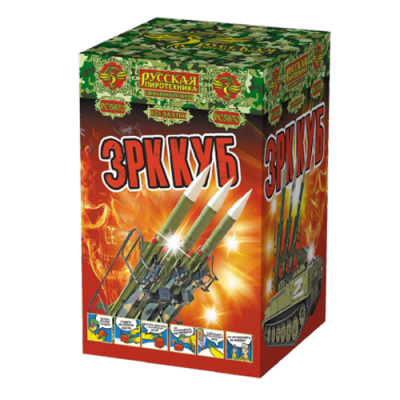 ЗРК Куб Связка римских свечей купить в Копейске | kopejsk.salutsklad.ru