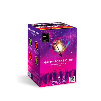 Магические огни Батарея салютов купить в Копейске | kopejsk.salutsklad.ru