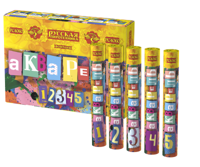 Акварель Фонтан пиротехнический купить в Копейске | kopejsk.salutsklad.ru