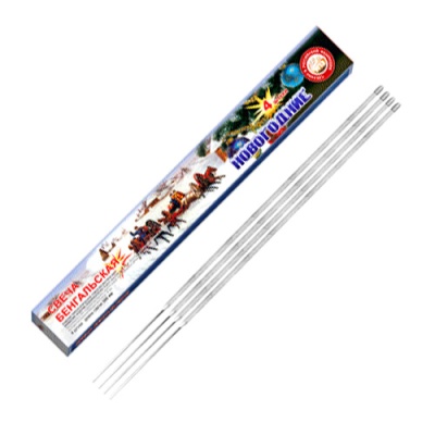 Новогодние 300-4 мм. Бенгальские огни купить в Копейске | kopejsk.salutsklad.ru
