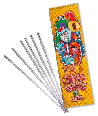 170 мм. Экстра Бенгальские огни купить в Копейске | kopejsk.salutsklad.ru